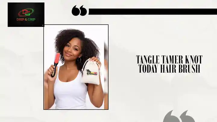 Tangle Tamer Knot Today Hair Brush by@Outfy